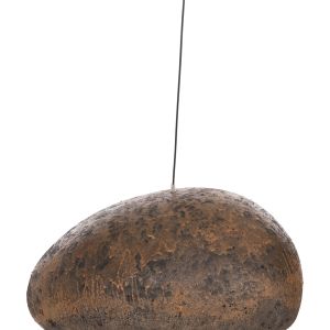 Stoner stone look chandelier (l) HM4419.03 BROWN/GRAY--73X55X40ВСМ.