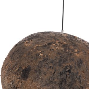 Stone-look chandelier, structural (m) HM4418.03 gray/brown-- 55X45X40ВСМ.