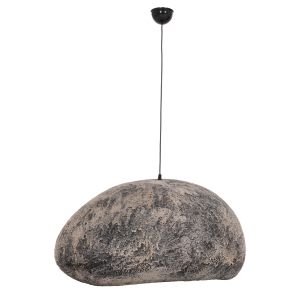 Stone-look chandelier, gray, Stoner (l) HM4419.04 GRAY--73X55X40ВСМ.