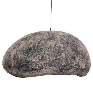 Stone-look chandelier, gray, Stoner (l) HM4419.04 GRAY--73X55X40ВСМ.