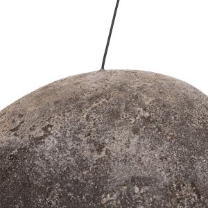 Chandelier with stone, Stoner textile (m) HM4418.04 gray-- 55X45X40ВСМ.