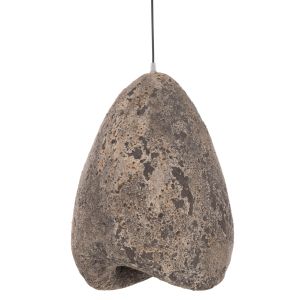 Chandelier with stone, Stoner (s) textile FB94417.04 gray-- 37X30X45ВСМ.