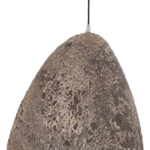 Chandelier with stone, Stoner (s) textile FB94417.04 gray-- 37X30X45ВСМ.