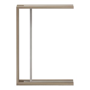 Side table Muju sonoma - beige marble look 30x40x55cm