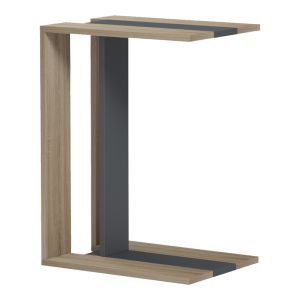 Side table Muju sonoma - dark gray 30x40x55cm