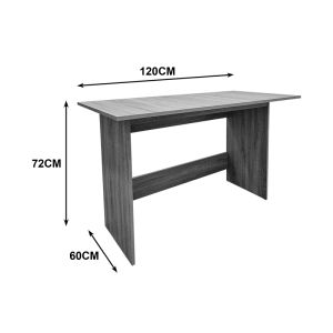 Работно бюро Taule антрацит 120x60x74см
