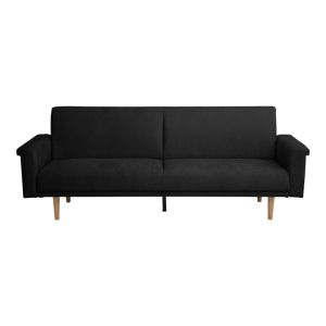 Sofa bed Flexo anthracite fabric 220x84.5x82cm