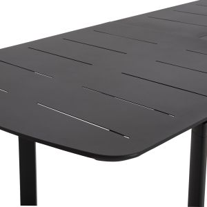 EXTENDABLE DINING TABLE SYMPO HM6415.01 GREY ALUMINUM 220-300X100X75CM.
