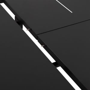EXTENDABLE DINING TABLE SYMPO HM6415.01 GREY ALUMINUM 220-300X100X75CM.