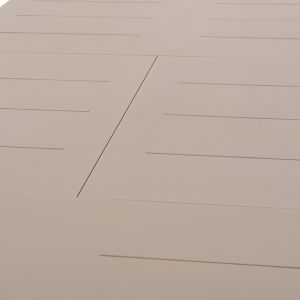 EXTENDABLE DINING TABLE SYMPO HM6415.05 BEIGE ALUMINUM 220-300X100X75CM.