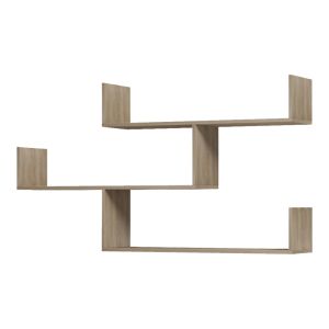 Wall shelf Tibet sonoma 120x22x67cm