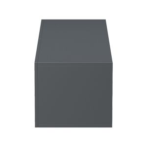 Wall-mounted TV cabinet with LED Rival anthracite 120x35x30cm