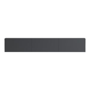 Wall-mounted TV cabinet with LED Rival anthracite 180x35x30cm