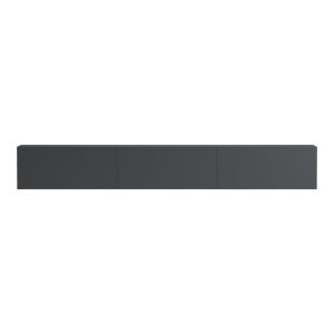 Wall-mounted TV cabinet with LED Rival anthracite 210x35x30cm
