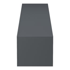 Wall-mounted TV cabinet with LED Rival anthracite 210x35x30cm