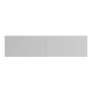 Wall-mounted TV cabinet with LED Rival white 120x35x30cm