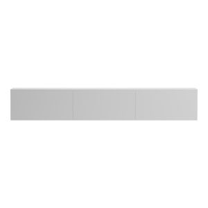 Wall-mounted TV cabinet with LED Rival white 180x35x30cm