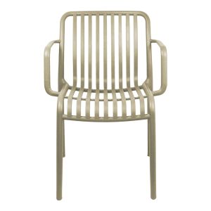 Стол Zoi pp в капучино 55.5x57.5x79см