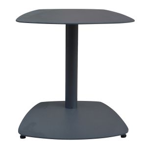 Side table for chaise longue HM6563.01, aluminum in gray, 40X39X42 cm high.