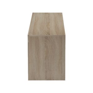 Liner TV cabinet, Sonoma-white color, 150x40x50 cm