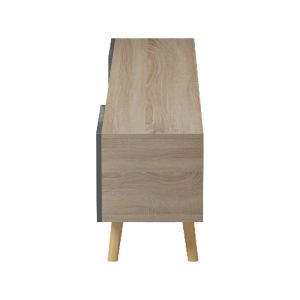 TV cabinet Osclo sonoma-anthracite 160x30x53.5cm