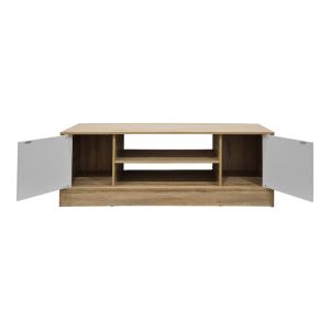 TV cabinet Sasa, Sonoma-white color, 120x35x41.5 cm