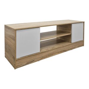 TV cabinet Sasa, Sonoma-white color, 120x35x41.5 cm