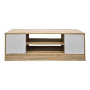 TV cabinet Sasa, Sonoma-white color, 120x35x41.5 cm