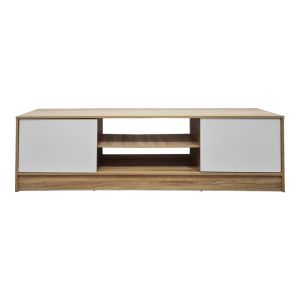 TV cabinet Sasa, Sonoma-white color, 150x35x41.5 cm
