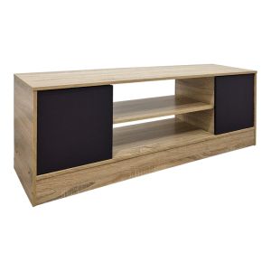 TV cabinet Sasa, sonoma-anthracite color, 120x35x41.5 cm