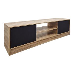 TV cabinet Sasa, sonoma-anthracite color, 150x35x41.5 cm