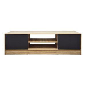 TV cabinet Sasa, sonoma-anthracite color, 150x35x41.5 cm