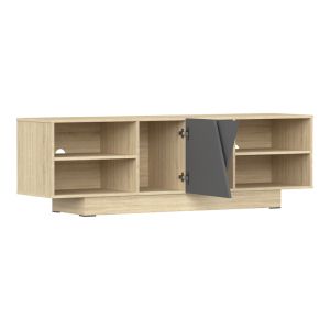 TV cabinet Stevie sonoma-anthracite 160x40x50cm