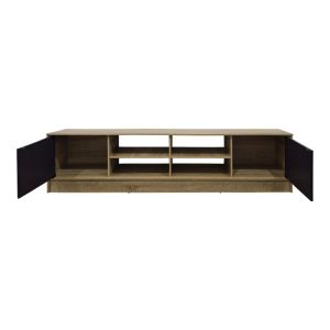 TV cabinet Tivia, sonoma-anthracite color, 180x35x41.5 cm
