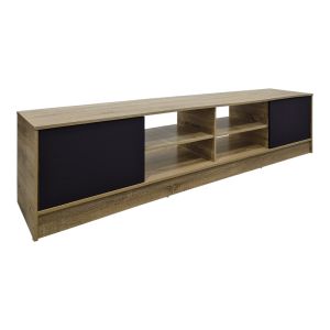 TV cabinet Tivia, sonoma-anthracite color, 180x35x41.5 cm
