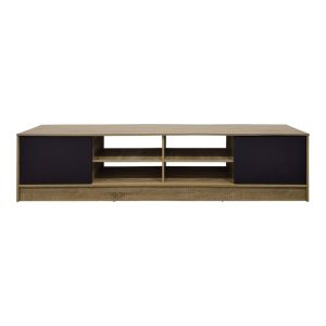 TV cabinet Tivia, sonoma-anthracite color, 180x35x41.5 cm