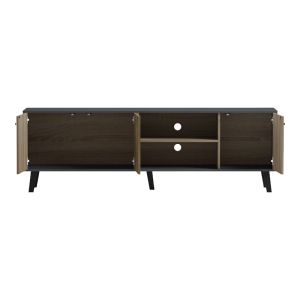 TV cabinet Tuscany sonoma-anthracite 180x41x51cm
