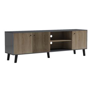 TV cabinet Tuscany sonoma-anthracite 180x41x51cm