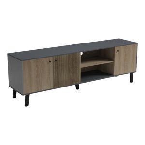 TV cabinet Tuscany sonoma-anthracite 180x41x51cm