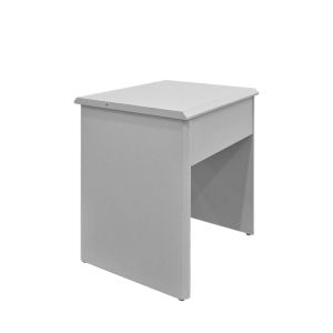 Larnia dressing table with mirror and stool white 65x40x142cm