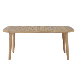 Dining table Florian HM6248 acacia wood in natural color 180X90X76 cm.
