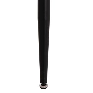 Трапезарна маса Raven HM18149.04 керамичен плот с бял/кафяв мраморен вид 140X80X74 см.