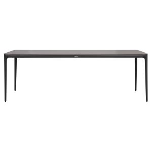 Dining table Stad HM6558.01 gray aluminum frame and sintered stone top 220X100X75HCM.