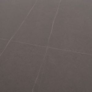 Dining table Stad HM6558.01 gray aluminum frame and sintered stone top 220X100X75HCM.