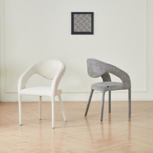ТРАПЕЗЕН СТОЛ OFILIA HM18363.01 СВЕТЛОСИВ ЛЕНЕН ПЛАТ 58X54.5X85.5ВСМ