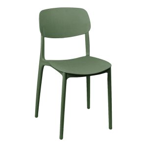 Трапезна маса Groovy Berdian 3 бр. тъмнозелена PP 60x60x76см