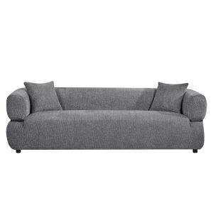 Three-seater sofa Arctis HM3327.01 gray fabric 229X88X88 cm.