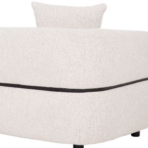 Three-seater sofa Arctis HM3327.02 light beige fabric 229X88X88 cm.