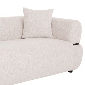 Three-seater sofa Arctis HM3327.02 light beige fabric 229X88X88 cm.