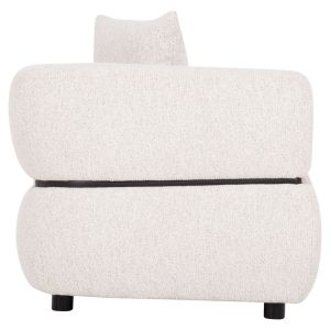 Three-seater sofa Arctis HM3327.02 light beige fabric 229X88X88 cm.